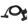 G1/2 Black Stainless Steel Handheld Toilet Bidet Sprayer Set Attachment