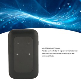 GOWENIC 4G Mobile Router, Portable Travel with 2100mAh Battery, Mobile MiFi Hotspot for Car Users Business Travelers, Supports 10 Device Connections