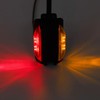 Partsam 2x 4 LED Clearance Trailer Fender Lights Amber Front