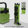 Fishing Rod Stand Tube with Adjustable Height for Fishing Box