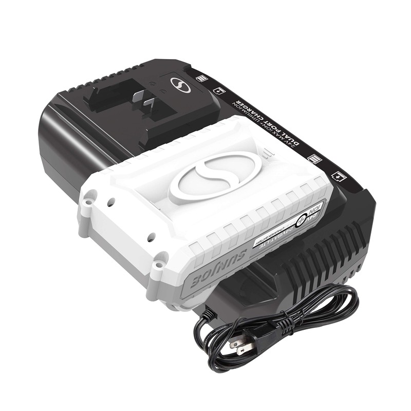 Snow Joe 24VCHRG-DPC 24V iON+ Dual Port Quick Charge Docking