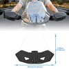 LDETXY Adjustable Windshield for Can-Am Ryker, Front Vented Translucent Clear