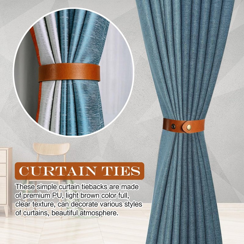 Curtain Tiebacks Holdbacks Rope Tie Hold Backs Back Clips Hooks