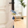 MrMrKura Bird Wind Chimes, Metal Wind Bell Pendent for Outside