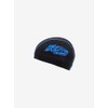[Speed] Swim Cap, 3D Logo Mesh Cap, Unisex, Blue, L