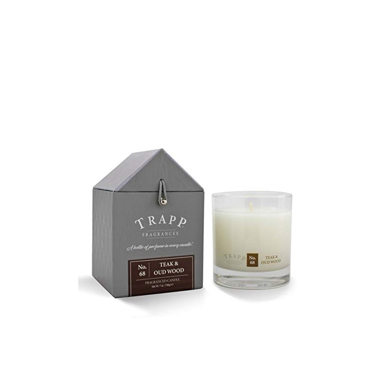 Trapp Large Poured Candle No. 68 Teak & Oud Wood