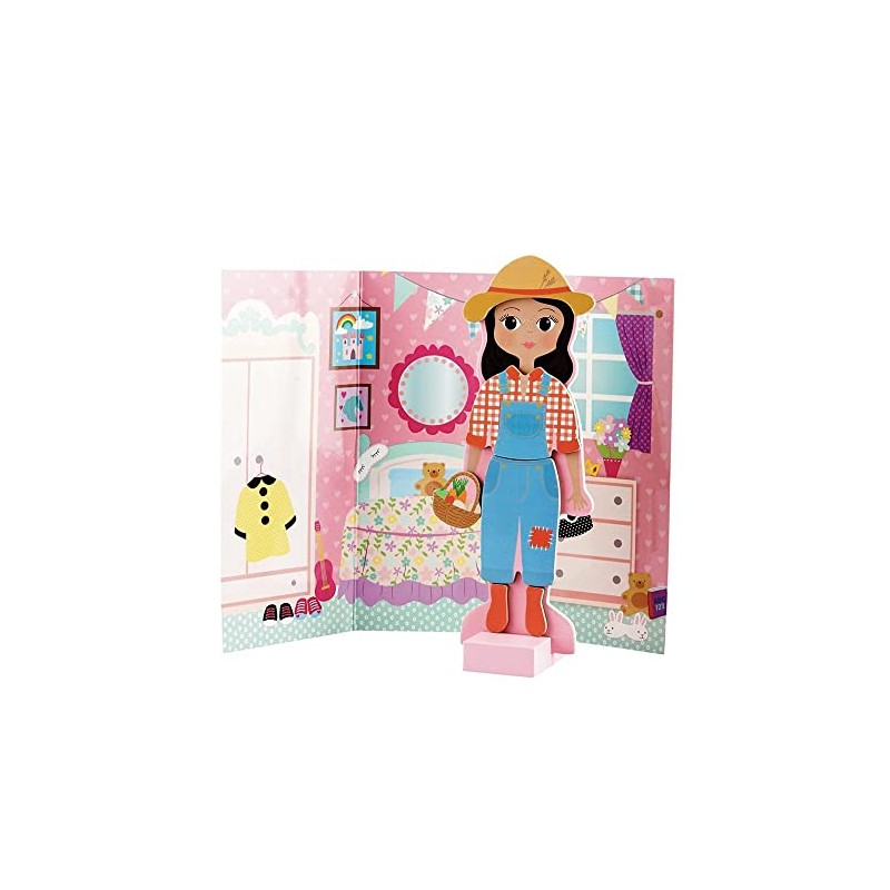 Floss & Rock Magnetic Dress Up Character - Sofia