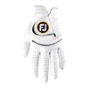 FootJoy Men's StaSof Golf Glove, White, Large, Worn on Right