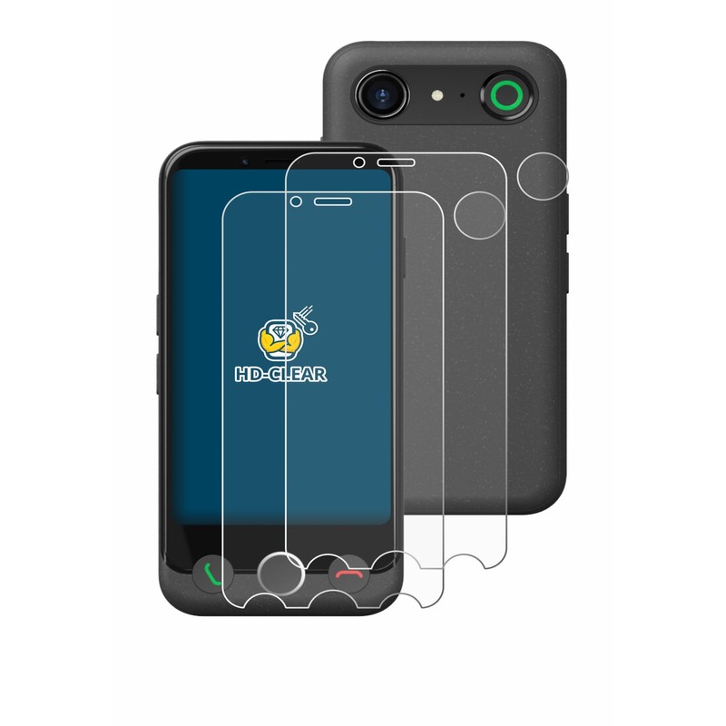 BROTECT Screen Protectors for Doro Aurora A10 (Display + Camera)
