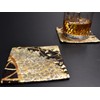 Miyabi Kimono Coasters Set of 2 (Japanese-Style Brocade Woven Kimono
