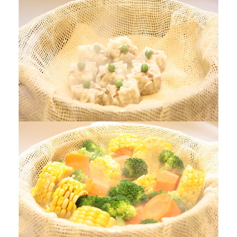 Plus One Steamed Cloth, Japanese Steamed Cloth, Small (for 2-3