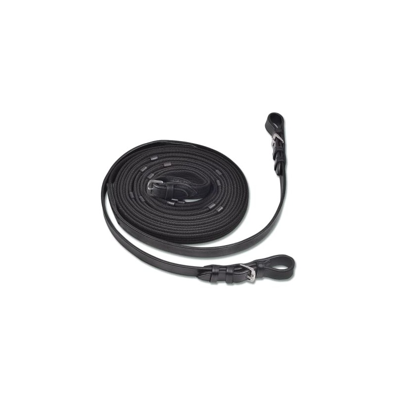 Waldhausen Langzügel 4m 4m, schwarz