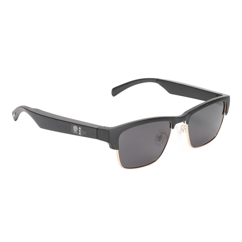 Bluetooth Sunglasses Polarized Lens Waterproof Smart Glasses with Open Ear