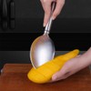 Mango Slicer,Stainless Steel Mango Cutter Tool Fruit Slicer Cutter Pitter