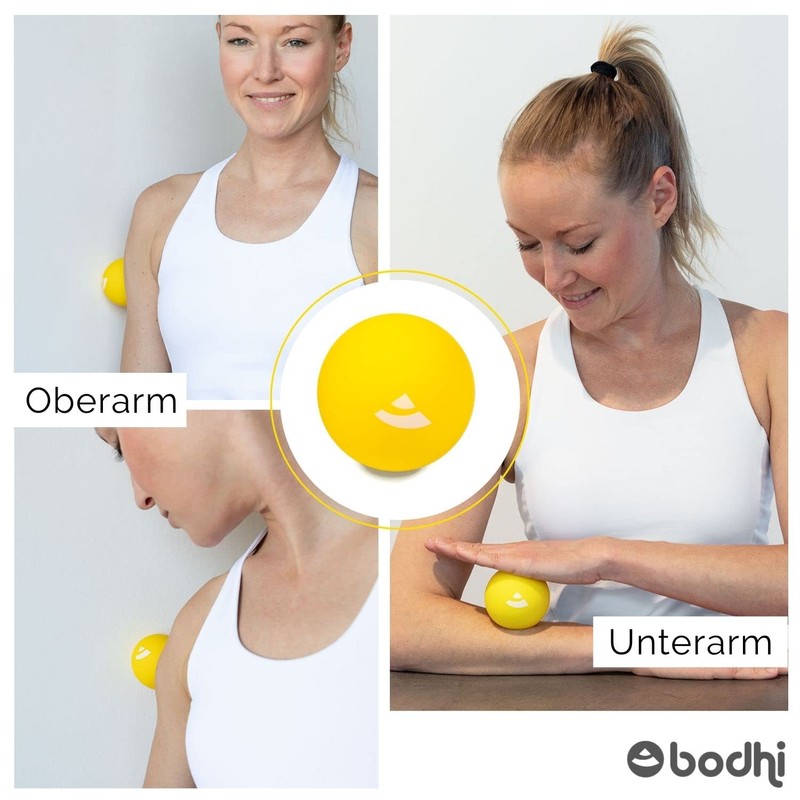 Fazien Massage Ball, Set of 3 (Soft/Medium Hard), Back, Buttocks