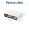 PATIKIL Small Stackable Storage Drawers, Stacking Drawers Mini Desk Bathroom