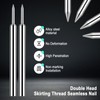 250 Pcs Double-Head Skirting Thread Seamless Nail, Double-Headed Nails, Invisible