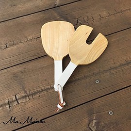 MaMaison Salad Server Paddle White ahw0151white