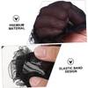 BESTYASH 10 piezas Elástica para Moños Invisible para Cabello de