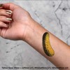 4 x 'Single Pickle' Temporary Tattoos - Water Resistant, Skin-Safe,
