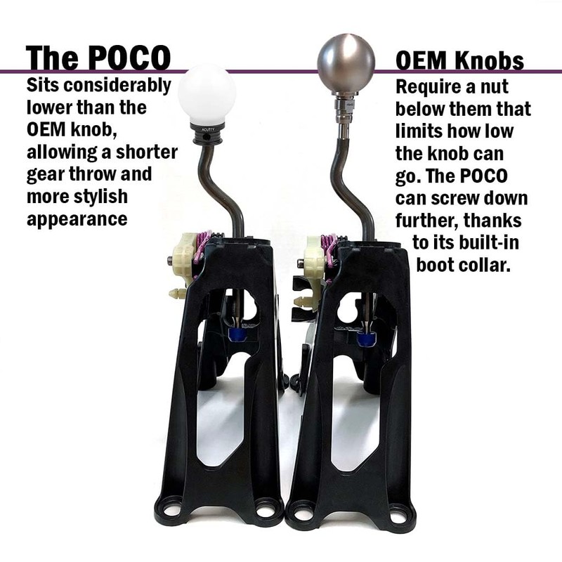 JBD EMPIRE - Acuity Instruments Poco Insulated Low-Profile Shift Knob