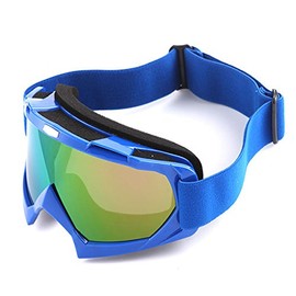 1Storm Motocross MX BMX ATV Dirt Bike Ski Snowboard MX Snow Goggles, Arrow Blue