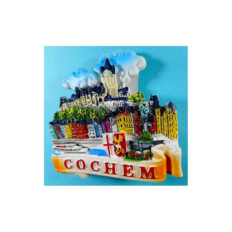 Souvenir Magnet Cochem on the Moselle Fridge Magnet Figurine Decoration