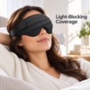 Blackout Eye Mask for Sleeping – Lightweight Light-Blocking Sleep Mask