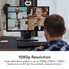 MEE audio CL8A 1080p HD Webcam with Ring Light, Microphone,