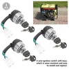 Generator Ignition Switch, 4-Wire Ignition Switch with Key Starter Switches
