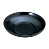 Fukui Craft 75000350 Dharma Tea Saucer, Black