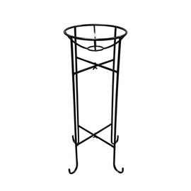 Alpine Corporation 24" Tall Indoor/Outdoor Metal Gazing Globe Display Stand