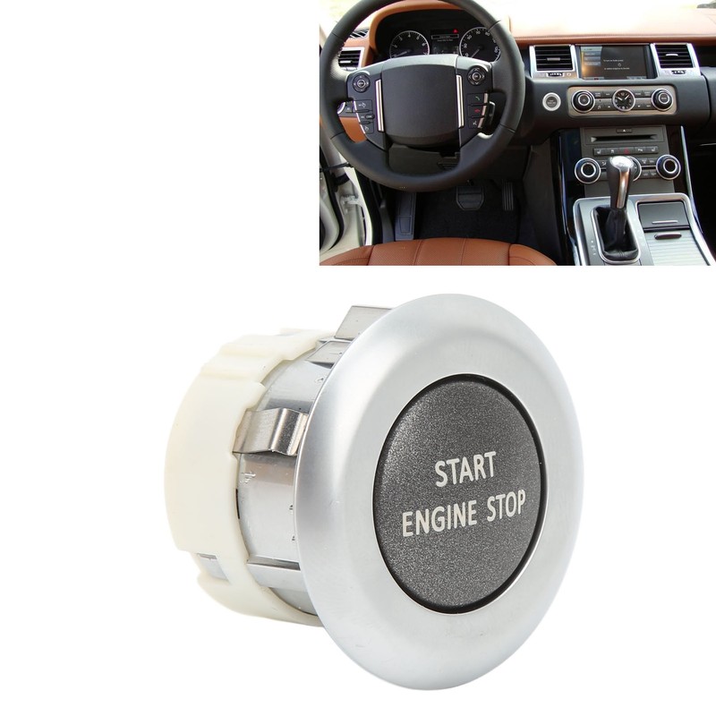 Car Engine Start Stop Switch LR014015 Keyless Ignition Push Button