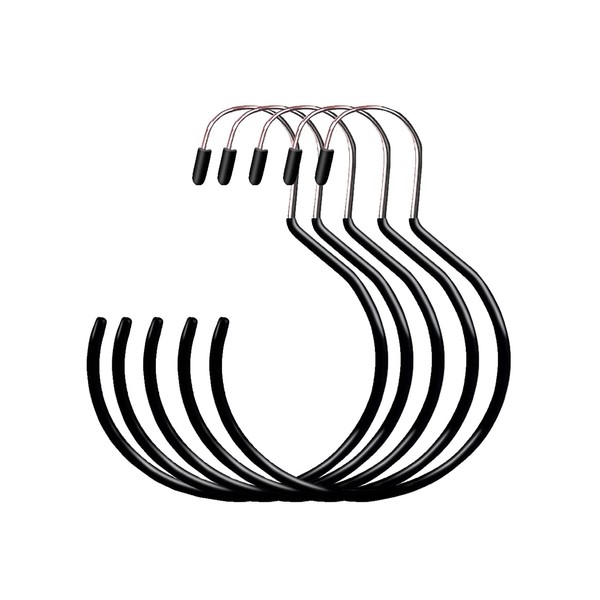 Srup Pack of 5 Belt Holders, Belt Rings, Tie Holders,