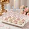 100 Pcs Blue Snowflake Swizzle Sticks Disposable Cocktail Stirrers