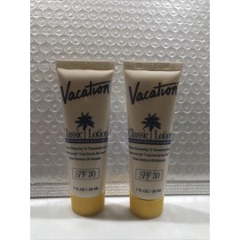 Vacation 2 X Vacation Classic Lotion Sunscreen SPF 30 Expiry 3/2024 1oz/30ml Travel Size