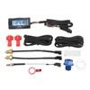 Motorcycle Temperature Gauge, DC12V Easy Installation Uniform Digital Display Over