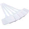 Merriway® BH01219 (10 Pcs) Tee Shaped Plastic Plant Labels White,