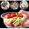 ASEANAO Thickened disposable bowl Household food grade fast food takeout
