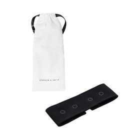 Johnson & Smith Maternity Pants Extenders - Comfortable Belly Band - Pregnancy Pant Extender - Maternity Waistband Extender - Jeans Button Extender for Pregnant Women