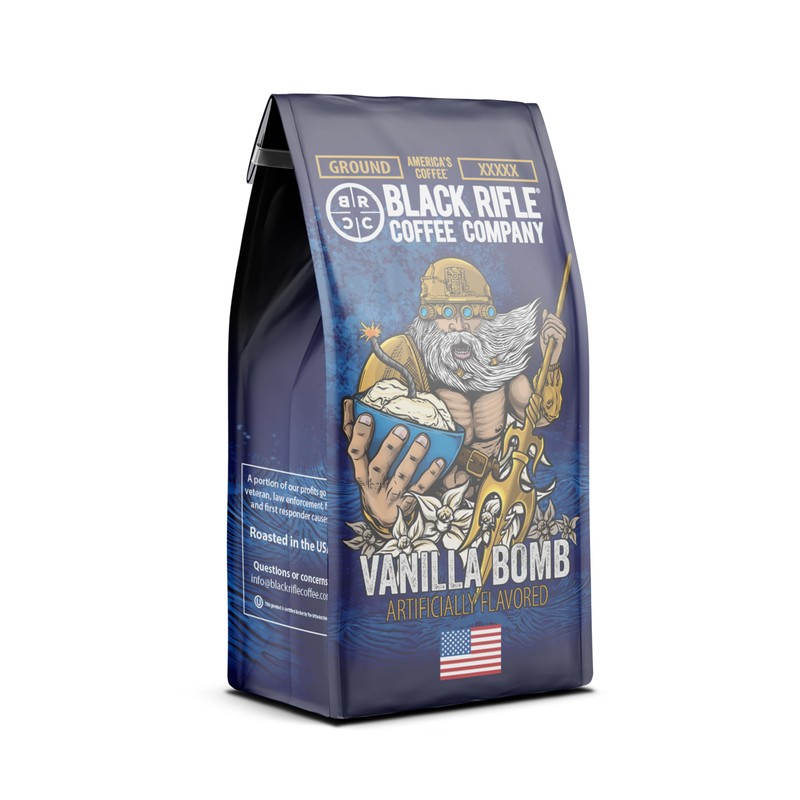 Black Rifle Coffee Company Vanilla Bomb Roast, Medium Roast Ground