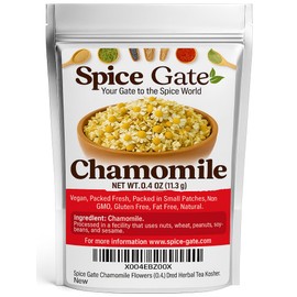 Spice Gate Chamomile Flowers (0.4 oz) Egyptian Loose Dried Herbal Tea