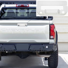 Torox For 2023-2026 Chevy Colorado Tailgate Handle COVER w/KH & BCH GAZ SUMMIT WHITE