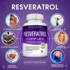 Toplux Resveratrol 1800mg Natural Antioxidant Sin Sabor