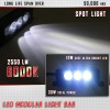 Stark 47" 210W CREE FLOOD SPOT LED Detachable Light Bar