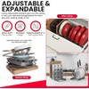 Better Things Home 7.5” Wide 12-Slot Adjustable Large Pan and
