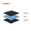 Air Jade 4 Pack Rubber Anti-Vibration Pads, 2 x 2