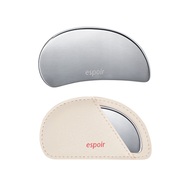 Espoir Spatula Espoir Facial Gua Sha Makeup Palette Stainless Steel