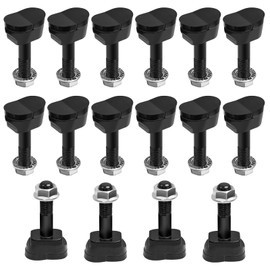 XQK 16 Pack Stump Grinder Teeth Compatible with Vermeer Yellow Jacket