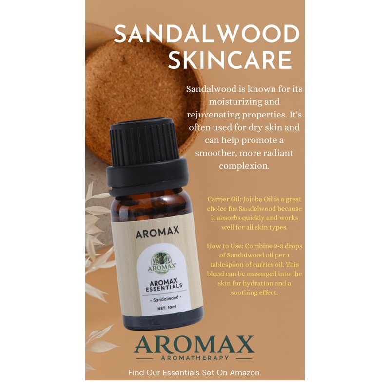 Aromax Essentials 100% Pure Essential Oils Set for Diffuser, Aromatherapy